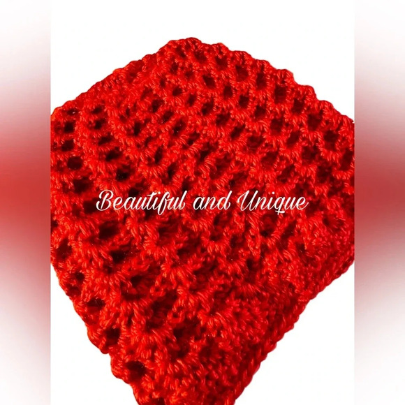 New Women’s “Neurotic Obsession” Handmade Crochet Beanie - Picture 7 of 9